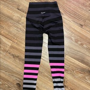 K-DEER Striped Leggings